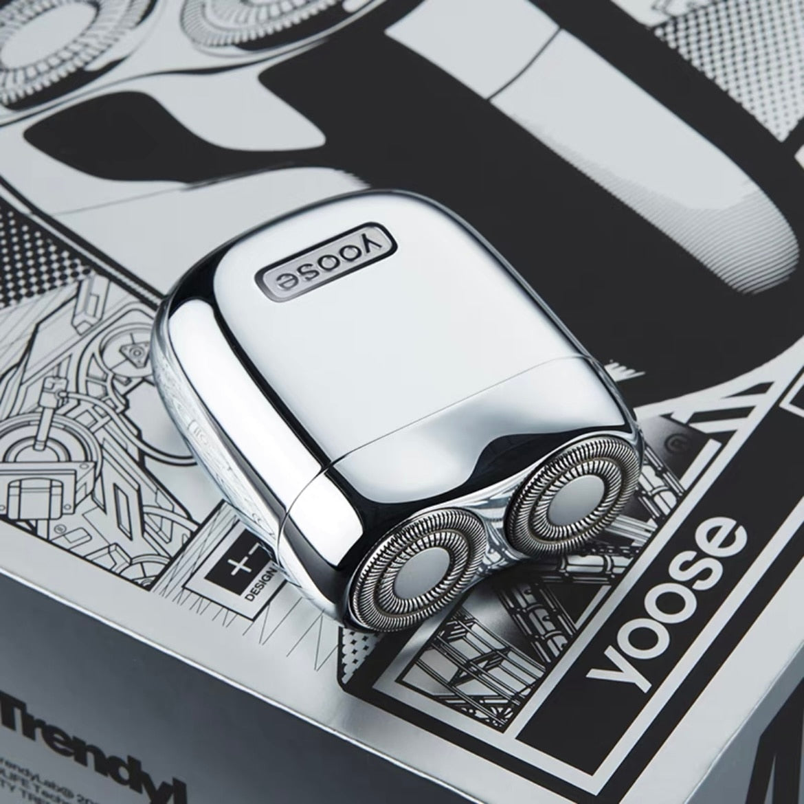 Compact Waterproof Rechargeable Beard Trimmer