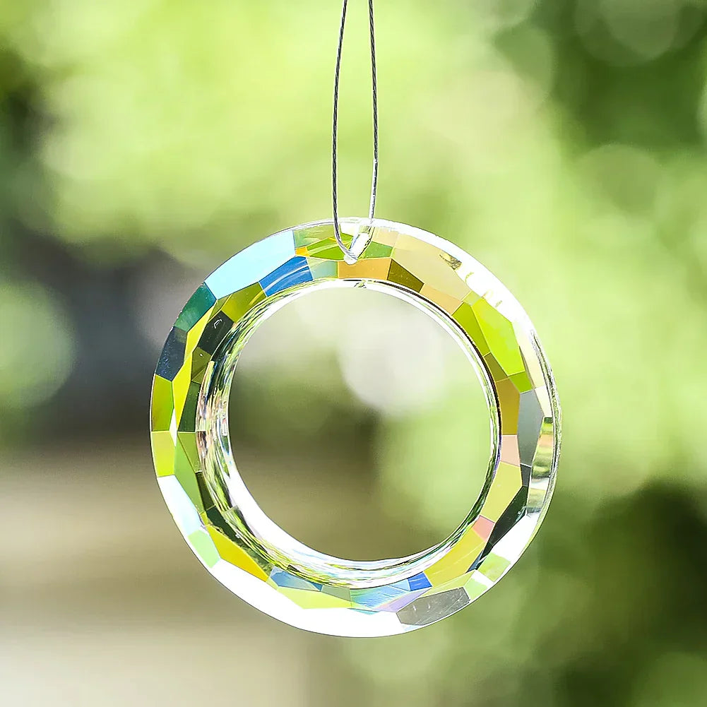 Vibrant Crystal Window Hanging Decoration
