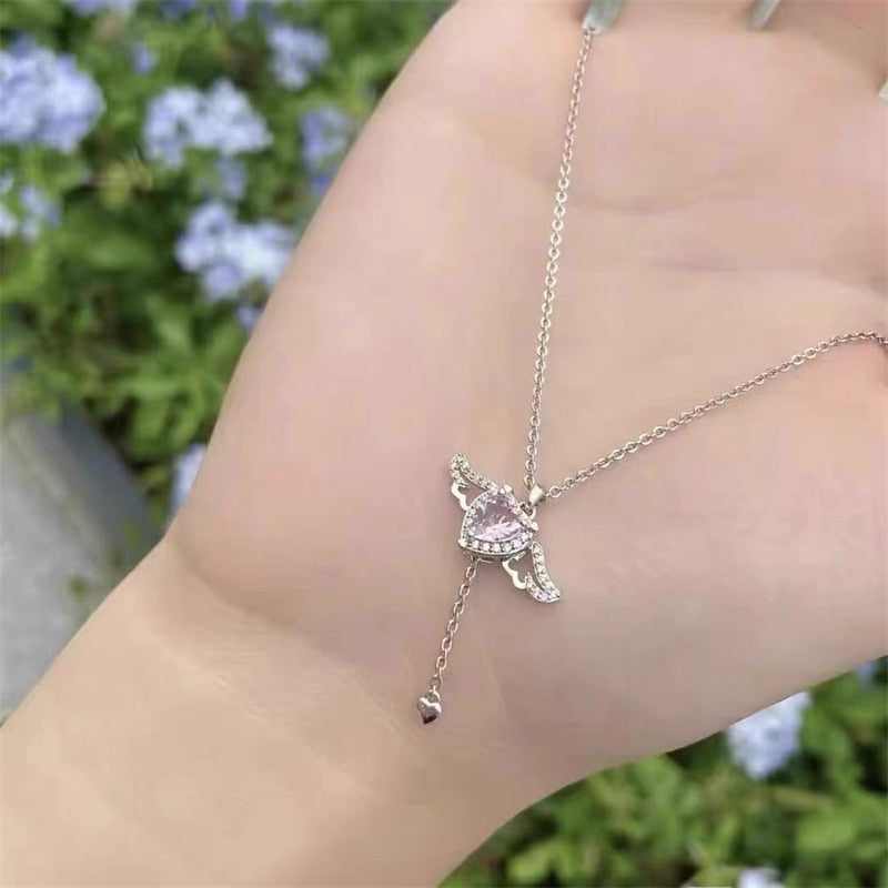 Romantic Heart Shape Love Necklace