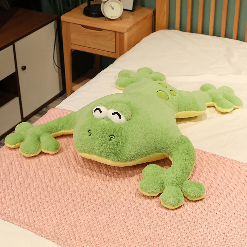 Big Soft Plush Green Frog Toy