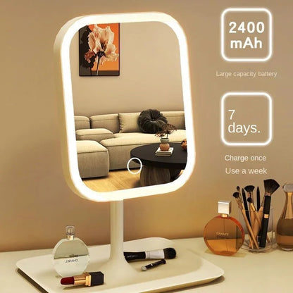 Stylish LED Makeup Mirror with Dimmable Light