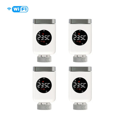 Wireless Thermostat Valve with WiFi and Remote Control