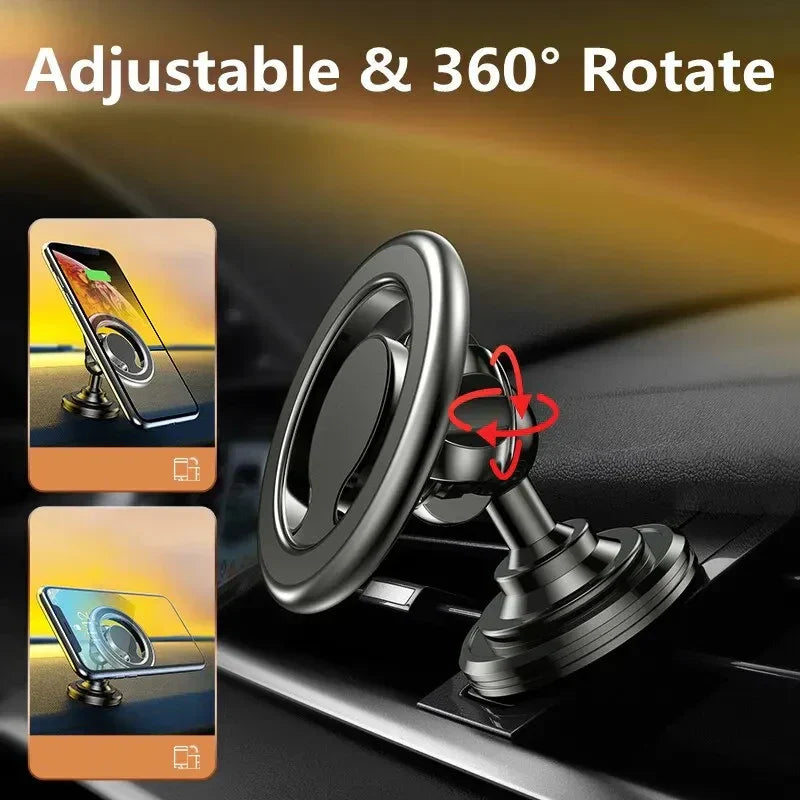Easy Car Phone Holder with Powerful Magnetic Base