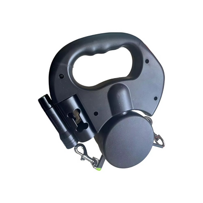 Strong Double Dog Leash with LED Flashlight