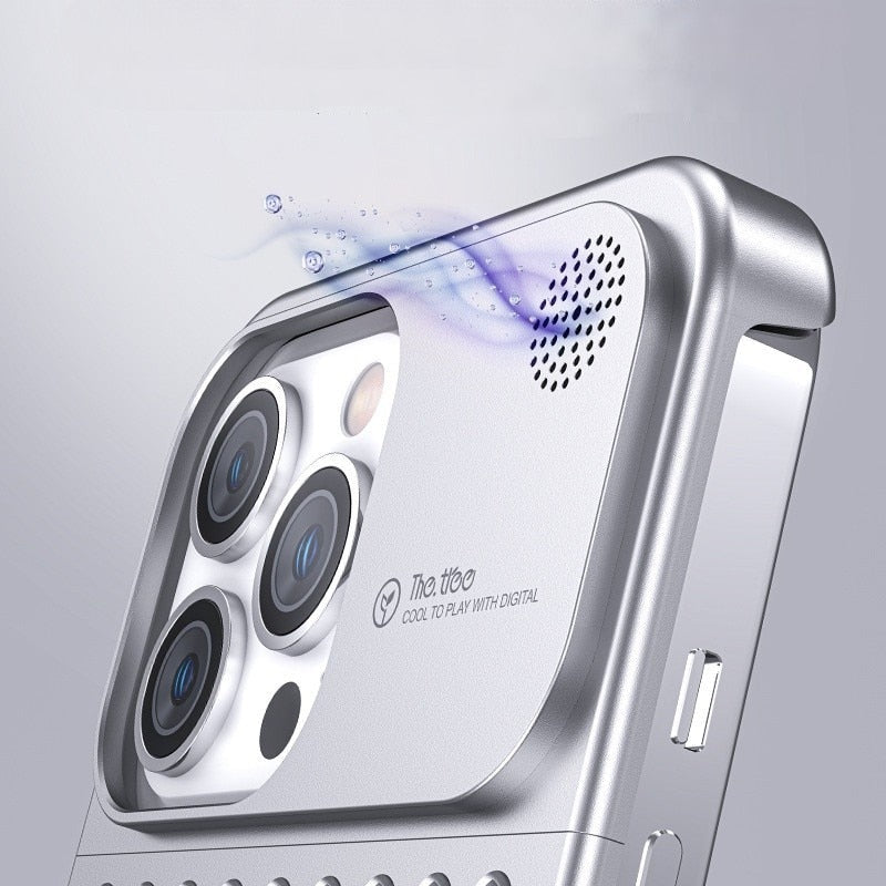 Durable Phone Case with Slim Aluminum Back