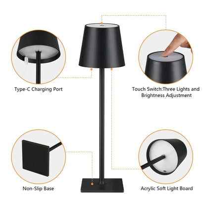 Bright Adjustable USB Table Lamp