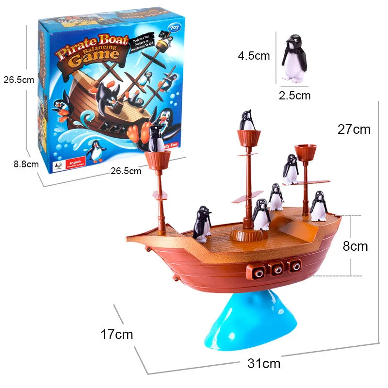 Exciting Pirate Adventure Board Game - Luxicro