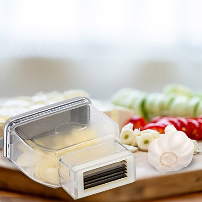 Premium Manual Garlic Press Slicer