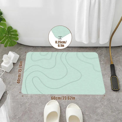 Grip Stone Design Bath Mat - Luxicro