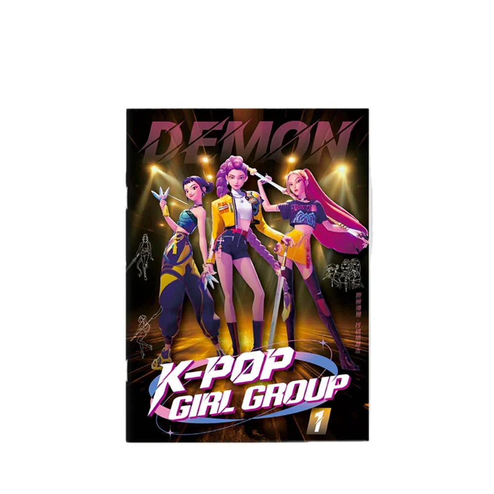 Fun Kpop Anime Manga Coloring Book for Kids