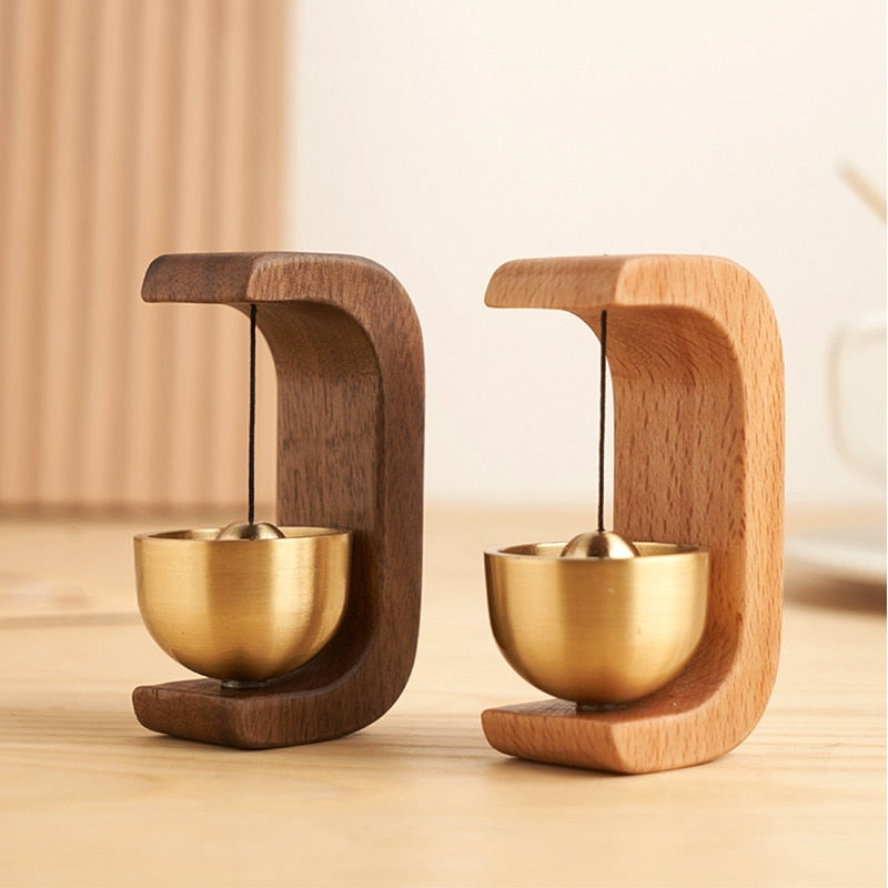 Rustic Wooden Door Chime Bell