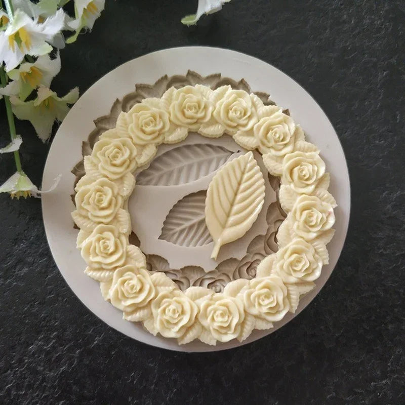 Decorative Floral Silicone Cake Pan