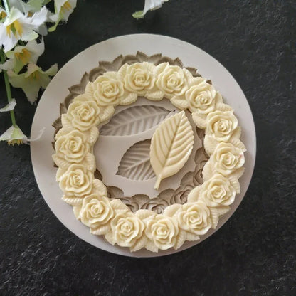 Decorative Floral Silicone Cake Pan