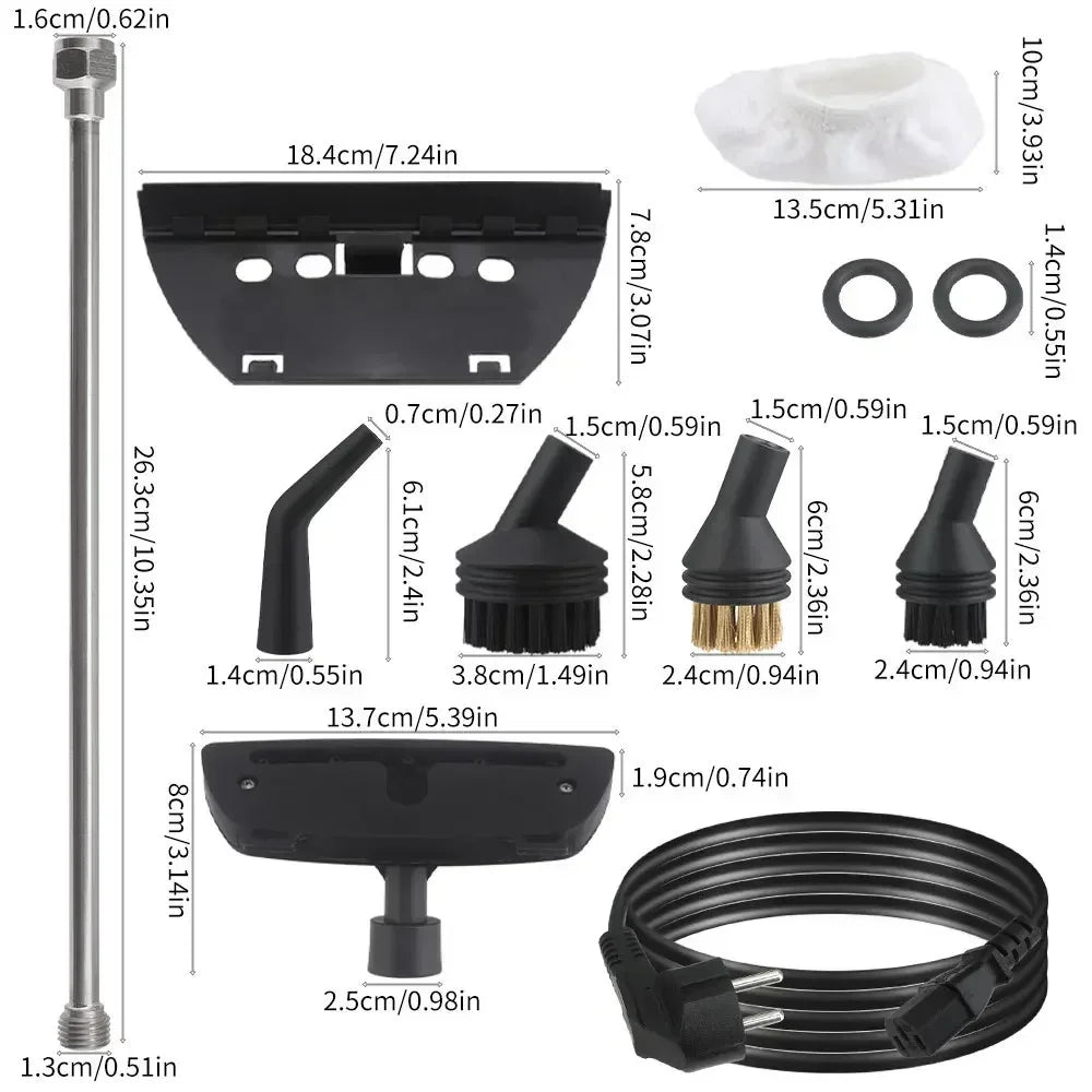Heavy Duty Steam Vacuum Cleaning Machine