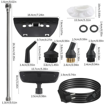 Heavy Duty Steam Vacuum Cleaning Machine