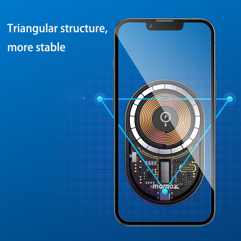 Clear Car Wireless Magnetic Phone Charging Pad