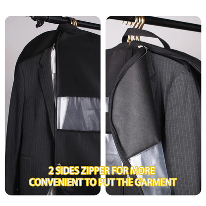 Spacious Garment Travel Bag with Zip Pockets