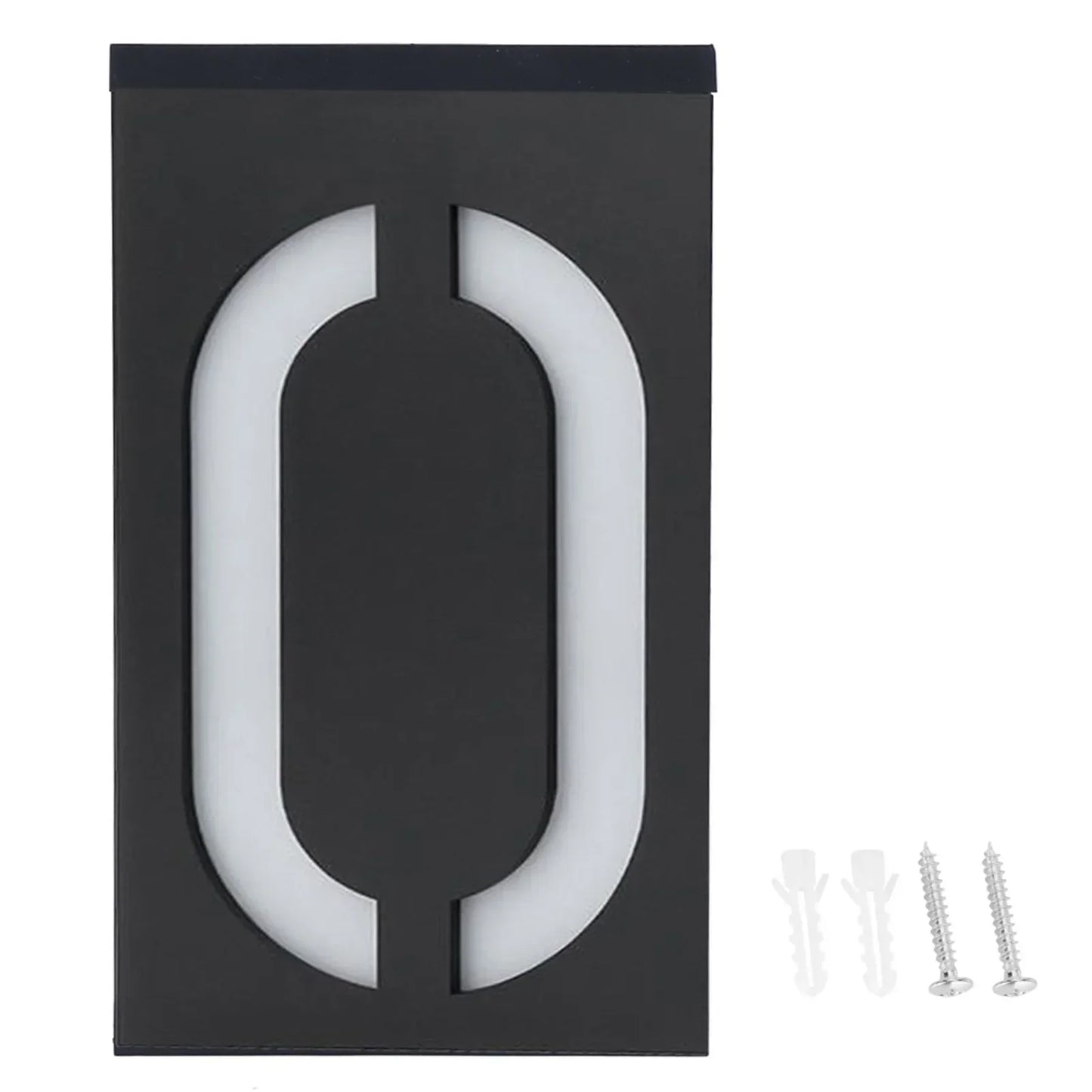 Wireless Solar Powered Address Lamp