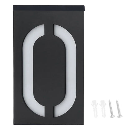Wireless Solar Powered Address Lamp