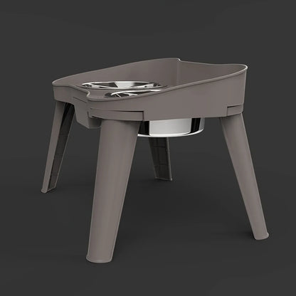 Spill Proof Elevated Pet Feeder Bowls - Luxicro