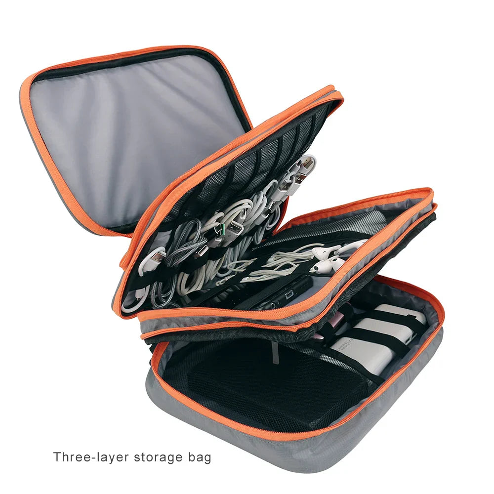 Premium Electronic Accessory Storage Case