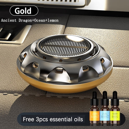 Natural Car Air Freshener Unique UFO Design