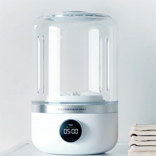 Compact Travel Laundry Washer Mini Portable USB Cleaner - Luxicro