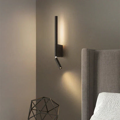 Warm LED Bedroom Wall Light Fixture