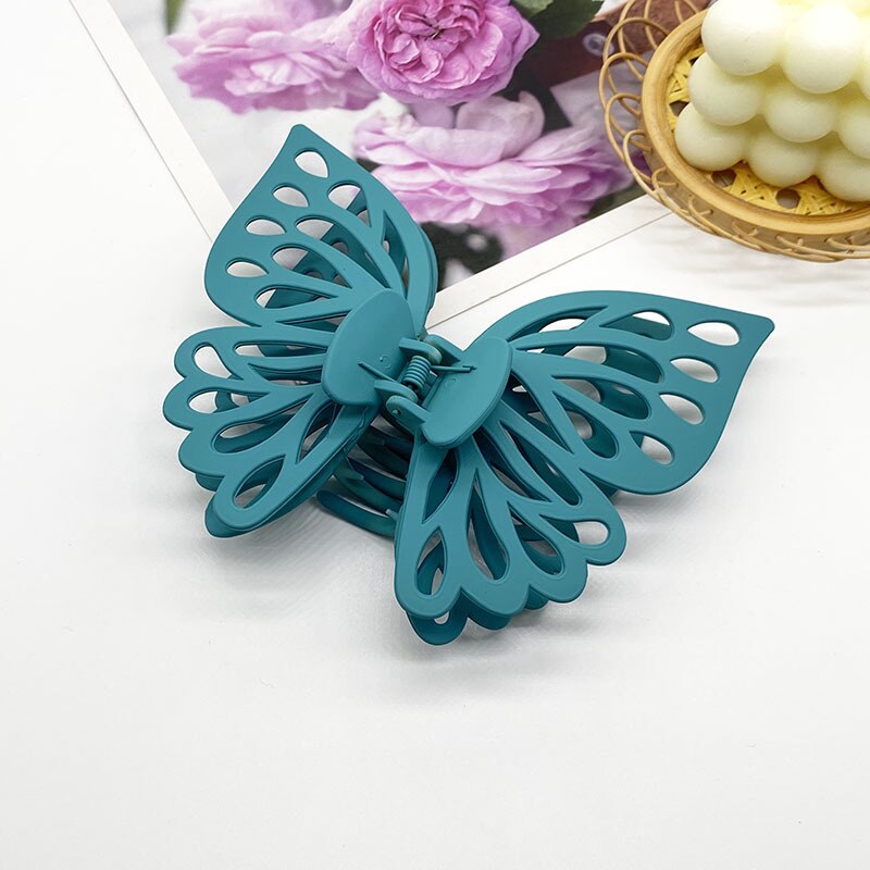 Big Floral Hair Barrettes