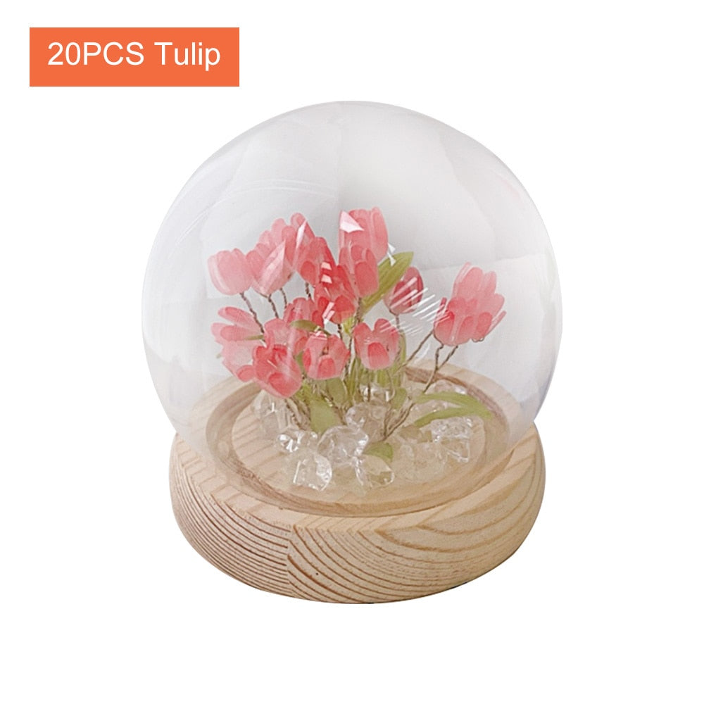 Decorative Flower Bedside Lamp
