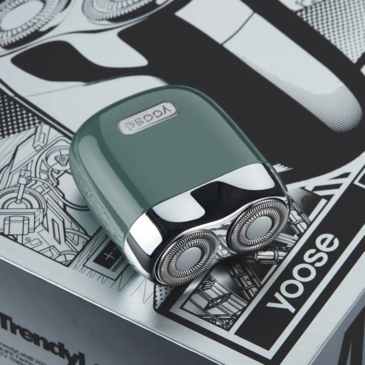 Compact Waterproof Rechargeable Beard Trimmer
