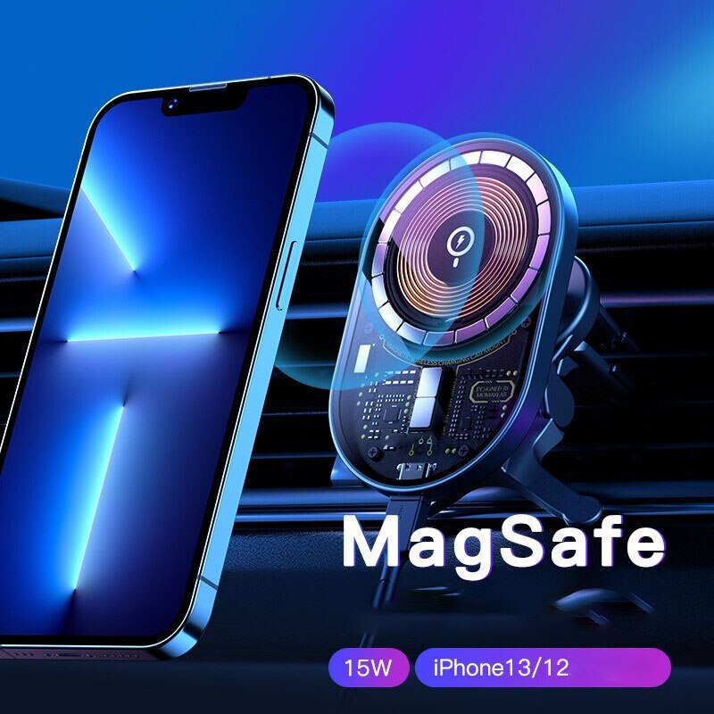 Clear Car Wireless Magnetic Phone Charging Pad