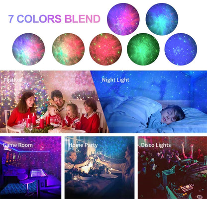 Cosmic Night Sky LED Projector Lamp