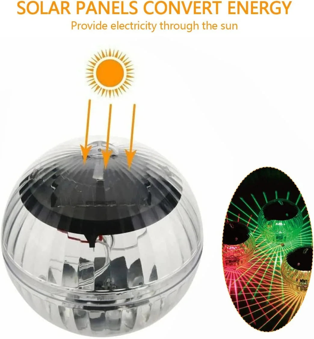 Multicolor Floating LED Pool Ball Light