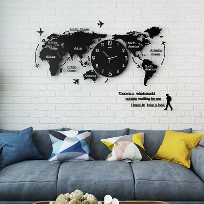 Stylish 3D Acrylic DIY Wall Clock