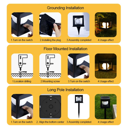 Bright Dual Color Solar Garden Lights