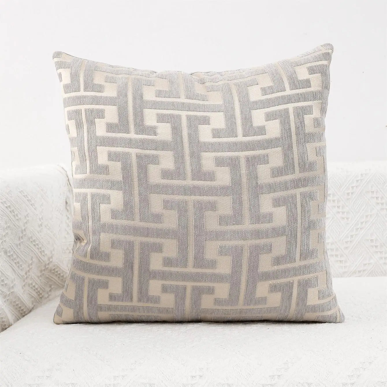 Soft Colorful Throw Pillow Cover