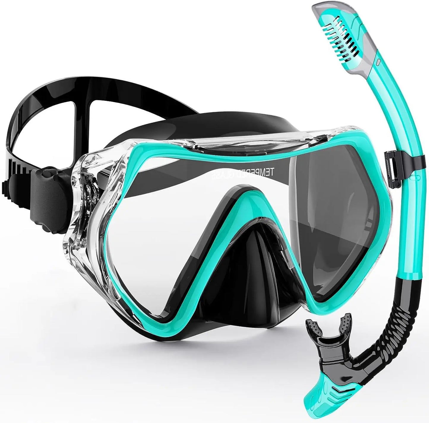 Full Face Easy Breathing Snorkeling Mask Set