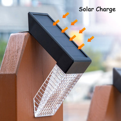 Bright Solar Powered Yard Lamp
