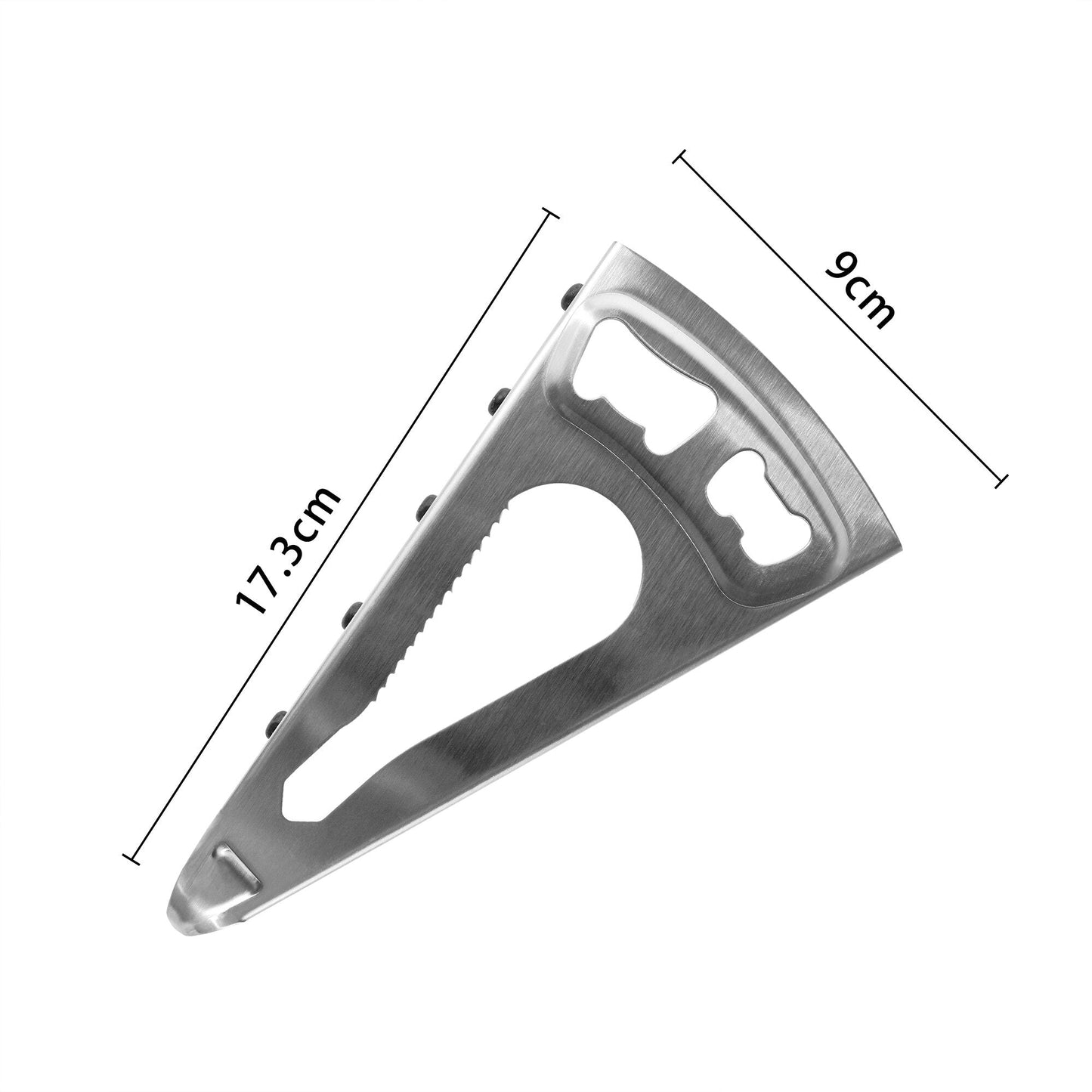 Multi Tool Bottle Can Opener Keychain - Luxicro