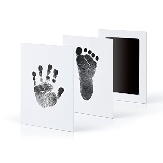 Customizable Infant Footprint Gift Set