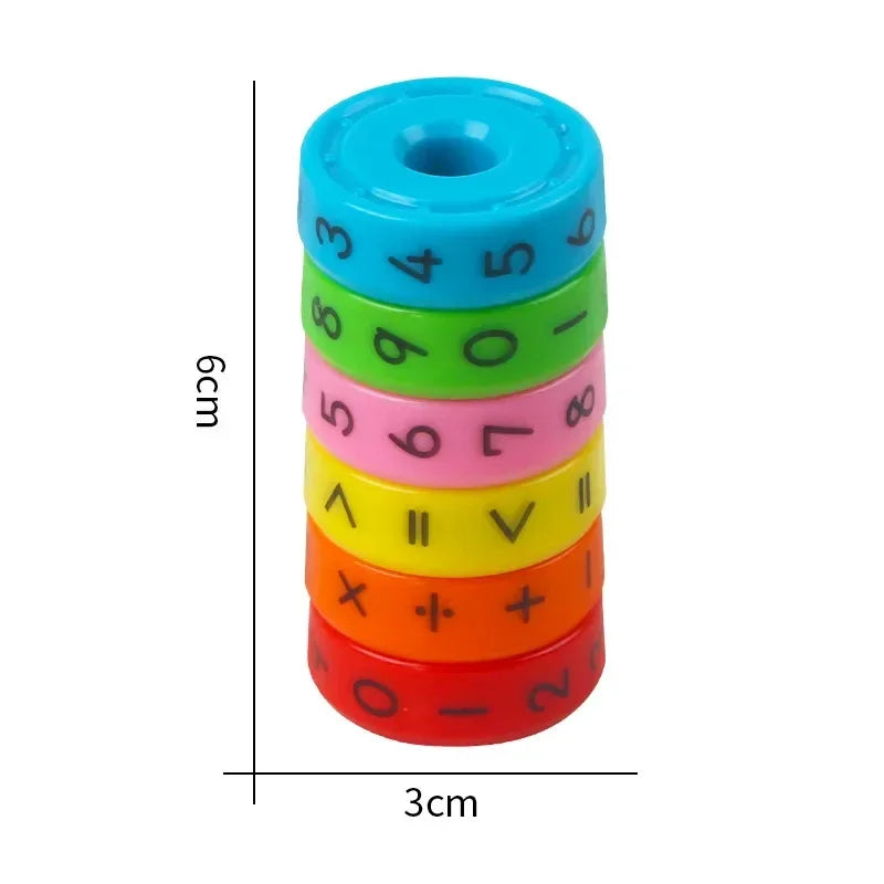 Fun Learning Magnetic Math Puzzle Set - Luxicro