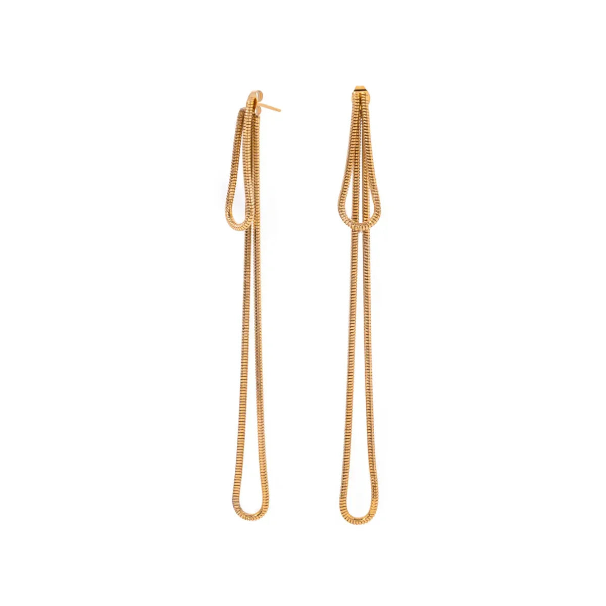 Chic Long Tassel Ball Earrings - Luxicro