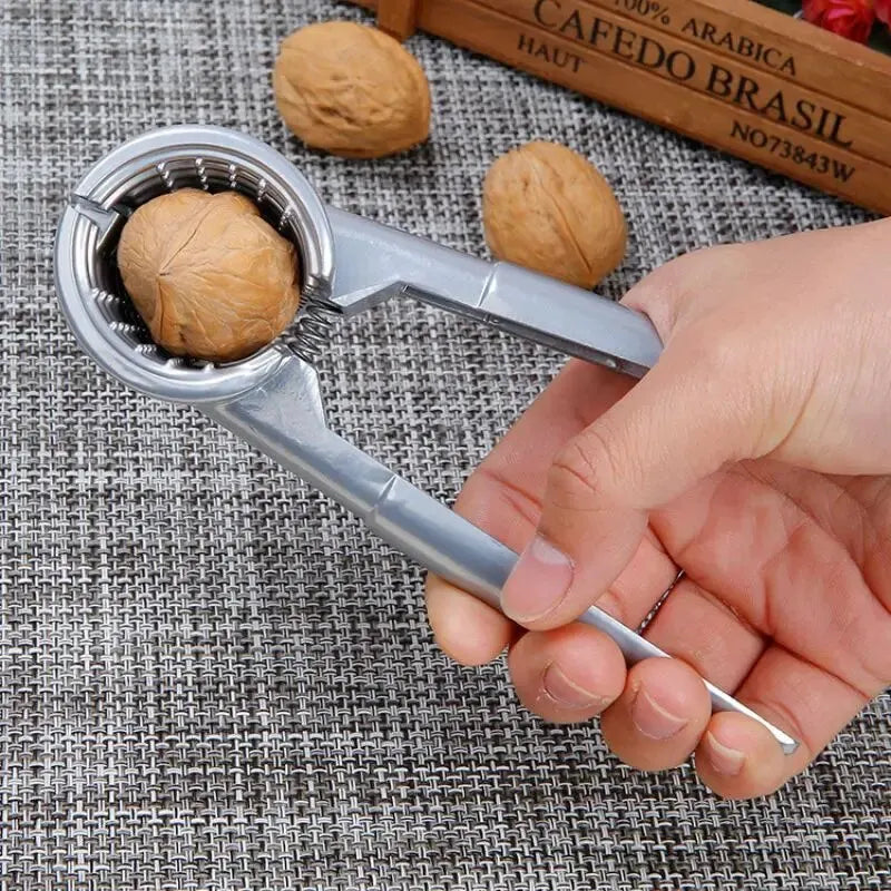 Premium Metal Nutcracker for Walnuts and Nuts