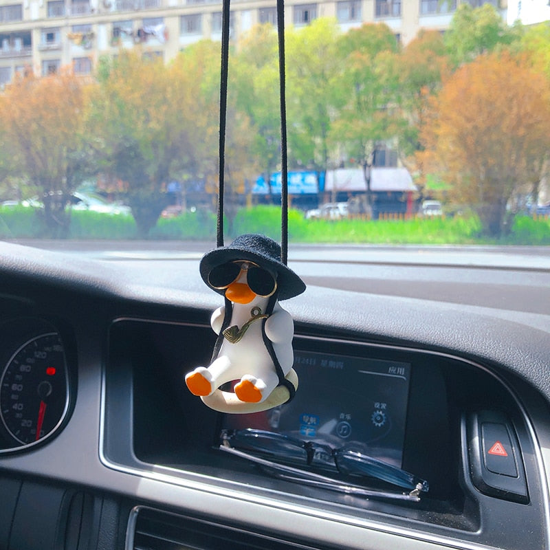 Colorful Quacky Car Mirror Charm - Luxicro