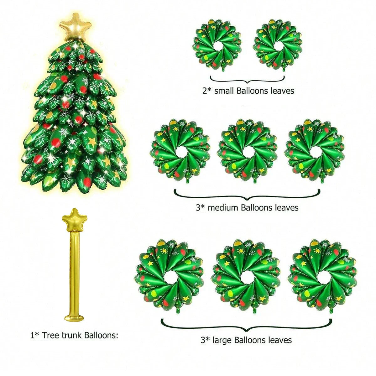 Deluxe Inflatable Christmas Tree Decoration
