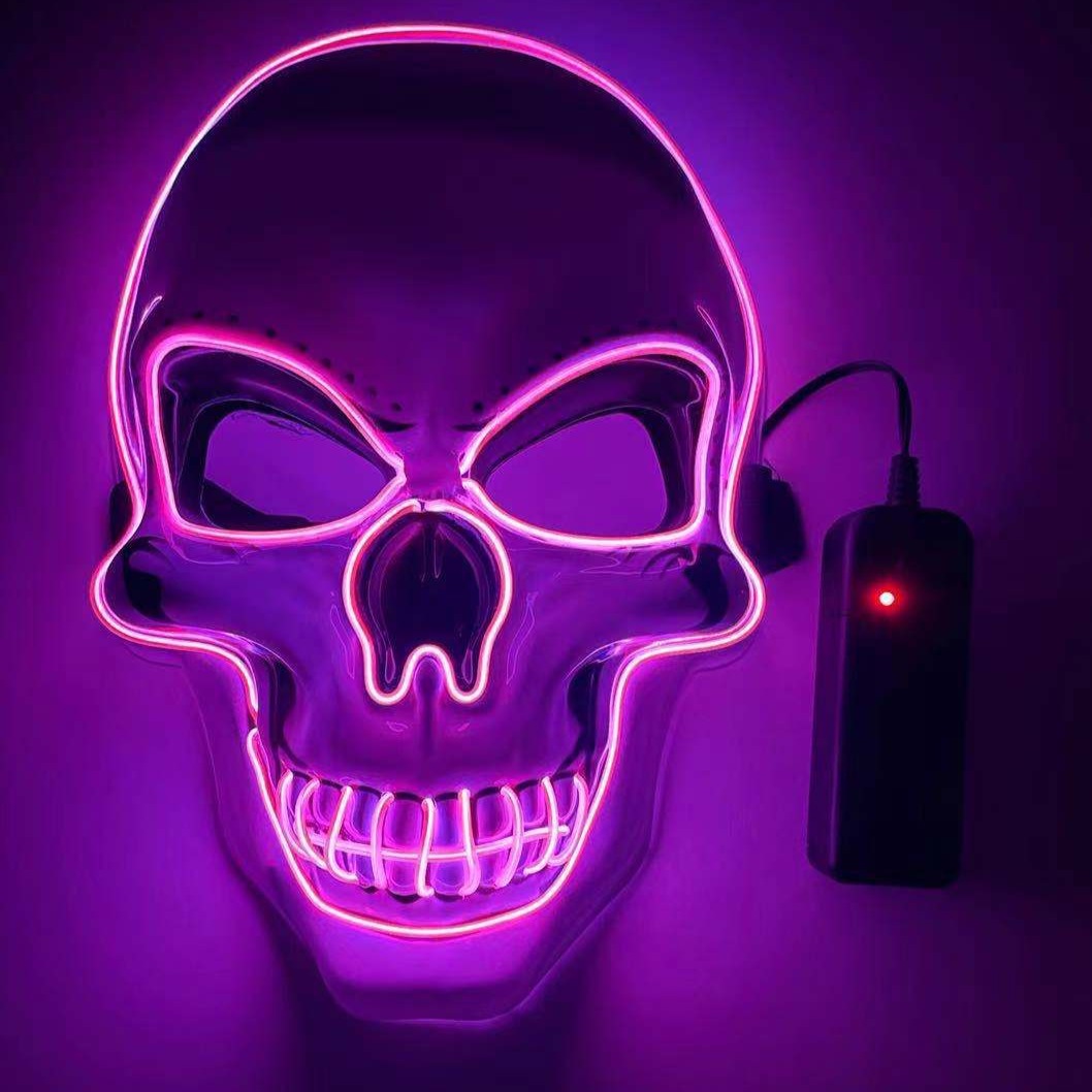Bright LED Halloween Mask