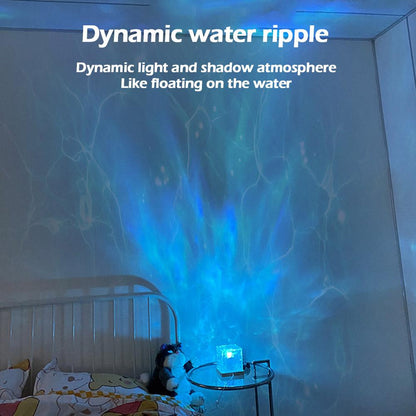 Glamorous Glass Nightstand Table Lamp