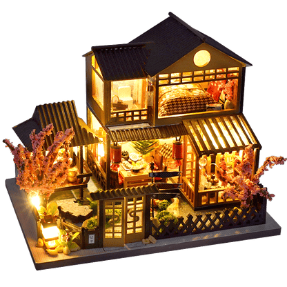 Mini Asian Style House Construction Kit - Luxicro
