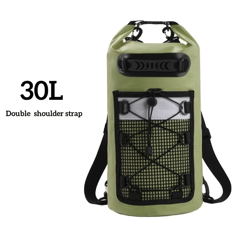 Waterproof Outdoor Dry Bag 10/20/30L Roll Top Backpack